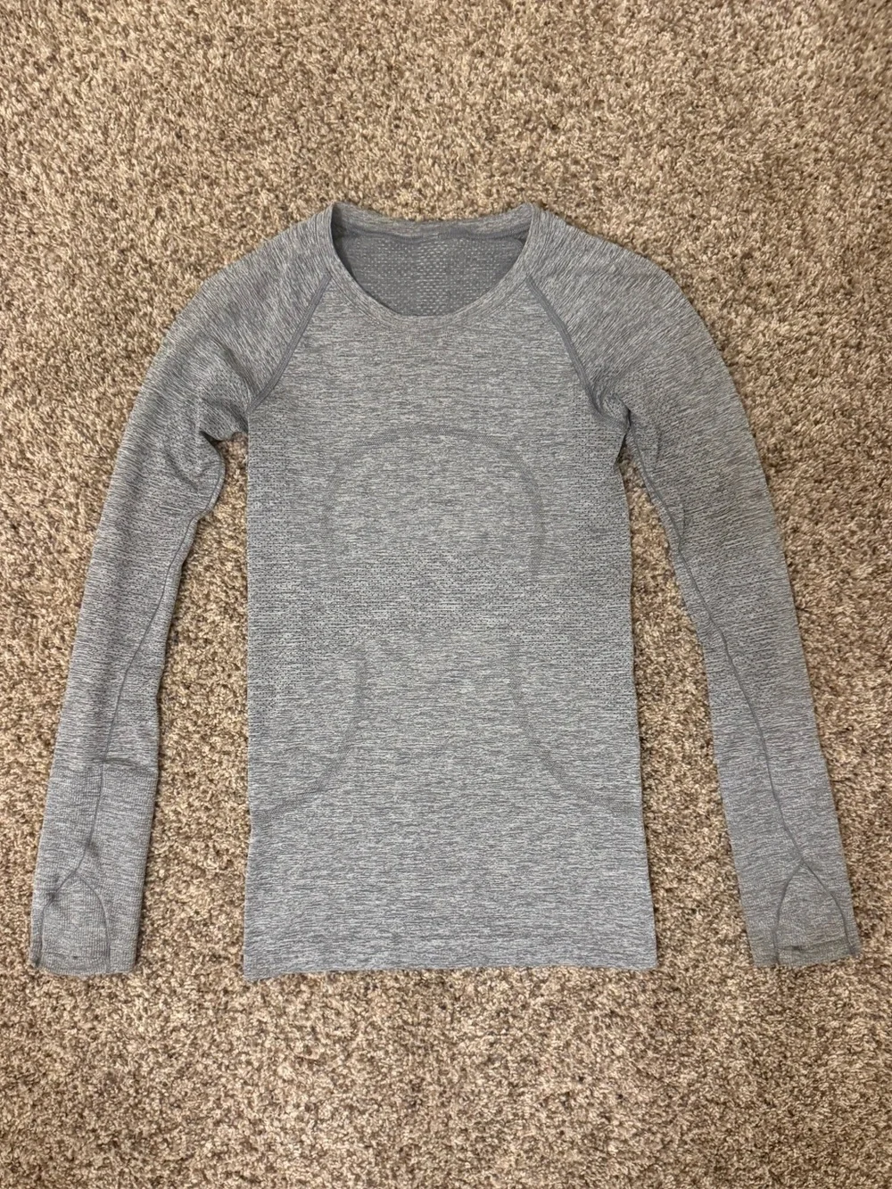 Lululemon Long-Sleeve Swiftly Tech Shirt - Gray